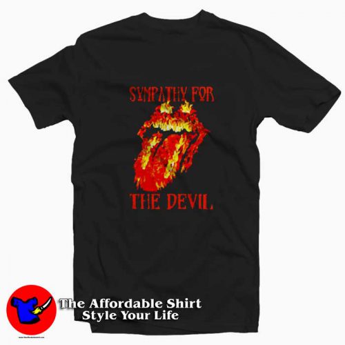 The Rolling Stones Sympathy For The Devil T-shirt On Sale The Rolling Stones Sympathy For The Devil T-shirt On Sale