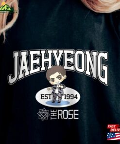 The Rose Members Chibi Sweatshirt Dawn To Dusk Tour Shirt Kpop T-Shirt
