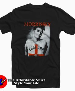 The SMITHS Morrissey Rock England Unisex T-shirt On Sale The SMITHS Morrissey Rock England Unisex T-shirt On Sale