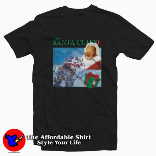 The Santa Clause Christmas Vintage T-shirt On Sale