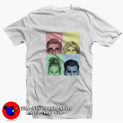 The Schitt’s Creek Cast Vintage Unisex T-shirt On Sale