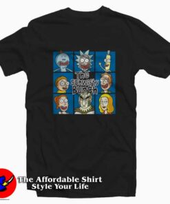The Schwifty Bunch Friends Parody T-shirt On Sale The Schwifty Bunch Friends Parody T-shirt On Sale