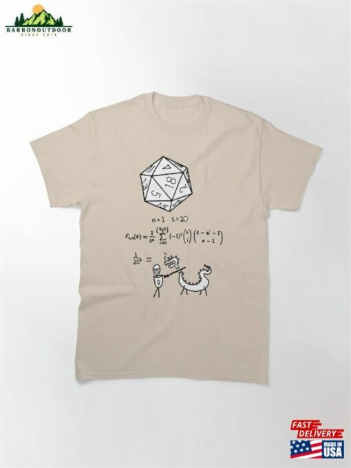 The Science Of 20 Sided Dice Dnd D20 T-Shirt Hoodie