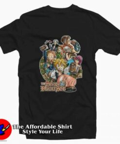 The Seven Deadly Sins Anime Graphic T-Shirt On Sale The Seven Deadly Sins Anime Graphic T-Shirt On Sale