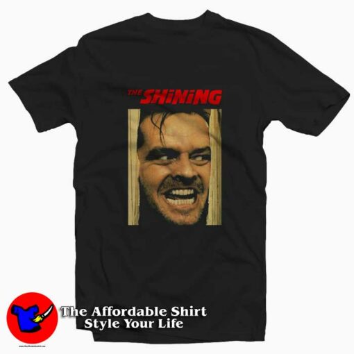 The Shining Psychological Horror Movie T-Shirt On Sale