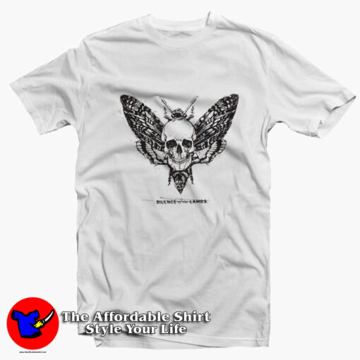 The Silence Of The Lambs Death’s Head Moth Vine T-Shirt On Sale