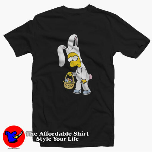 The Simpsons Easter Bunny Bart Simpson T-Shirt On Sale