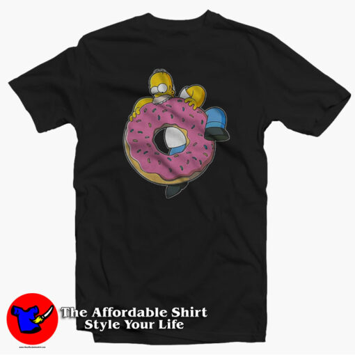 The Simpsons Homer Donut Funny Unisex T-shirt On Sale