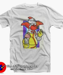 The Simpsons Krusty The Clown Graphic Unisex T shirt On Sale 2