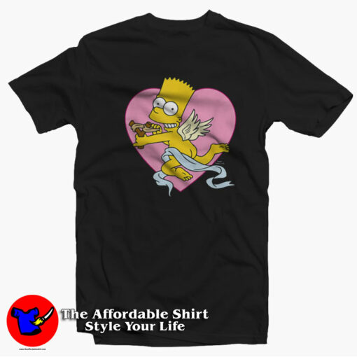 The Simpsons Valentine’s Day Cupid Prankster T-Shirt On Sale