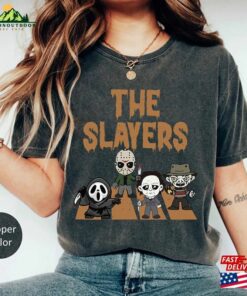 The Slay Ers Horro R Movie Characters Shirt Halloween Character Friends Unisex Classic