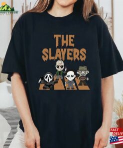 The Slay Ers Horro R Movie Characters Shirt Halloween Character Friends Unisex Classic 2 The Slay Ers Horro R Movie Characters Shirt Halloween Character Friends Unisex Classic 3