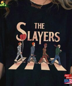 The Slayers Horror Friends Comfort Colors® Shirt Halloween Limited Retro Vintage T-Shirt Sweatshirt Hoodie The Slayers Horror Friends Comfort Colors® Shirt Halloween Limited Retro Vintage T-Shirt Sweatshirt Hoodie