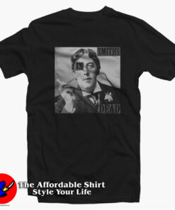 The Smiths Is Dead Oscar Wilde Morrissey T-shirt On Sale