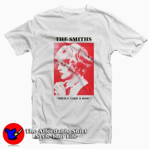 The Smiths Sheila Take a Bow Graphic T-Shirt On Sale