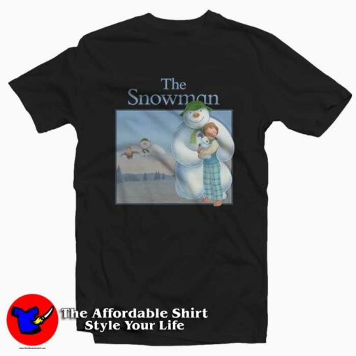 The Snowman Christmas Movie Unisex T-shirt On Sale