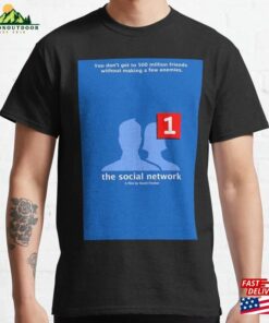 The Social Network (Minimalist) Classic T-Shirt Hoodie Unisex The Social Network (Minimalist) Classic T-Shirt Hoodie Unisex