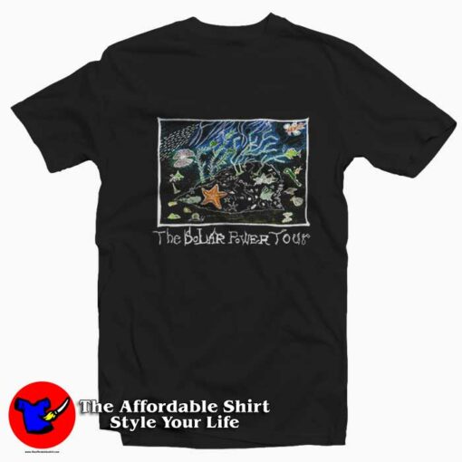 The Solar Power Tour Aquarium Washed T-Shirt On Sale