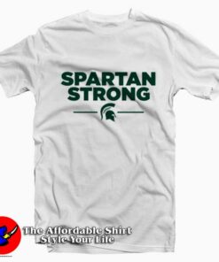 The Spartan Strong Graphic Unisex T Shirt On Sale 1