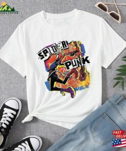 The Spider Verse Punk Shirt Classic Sweatshirt The Spider Verse Punk Shirt Classic Sweatshirt