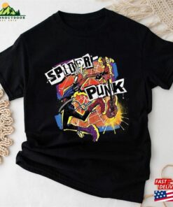 The Spider Verse Punk Shirt Classic Sweatshirt