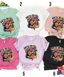 The Spider Verse Punk Shirt Classic Sweatshirt 2 The Spider Verse Punk Shirt Classic Sweatshirt 3