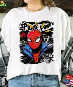 The Spider Verse Punk Shirt Sweatshirt Unisex The Spider Verse Punk Shirt Sweatshirt Unisex
