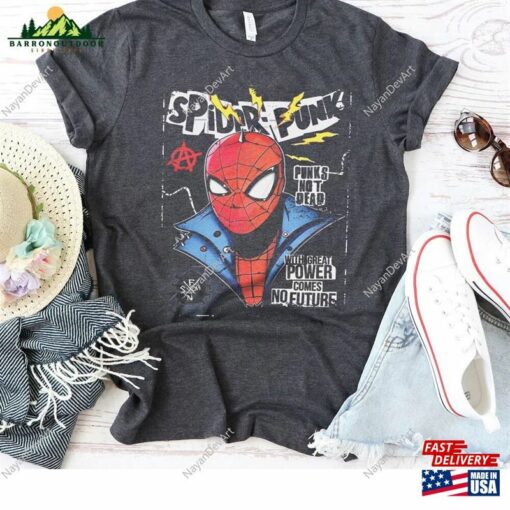 The Spider Verse Punk Shirt Sweatshirt Unisex