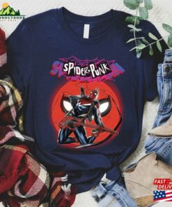 The Spider Verse Punk Shirt T-Shirt Unisex The Spider Verse Punk Shirt T-Shirt Unisex