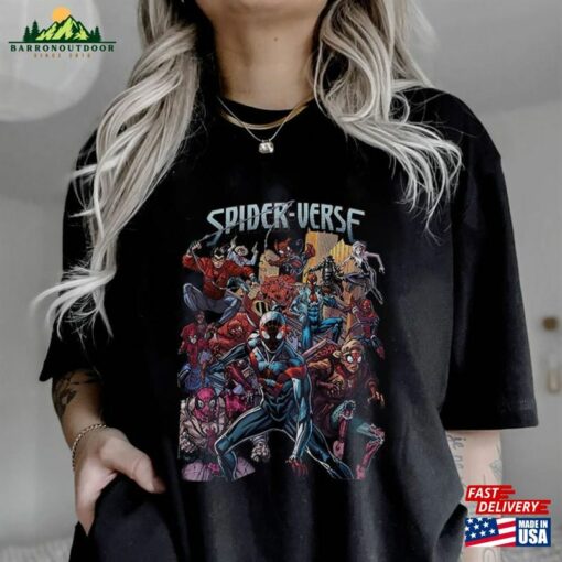 The Spider Verse Shirt Black Man Punk Classic Hoodie