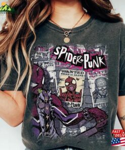 The Spider Verse Vintage Comfort Colors Shirt Sweatshirt T-Shirt The Spider Verse Vintage Comfort Colors Shirt Sweatshirt T-Shirt