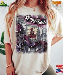 The Spider Verse Vintage Comfort Colors Shirt Sweatshirt T-Shirt