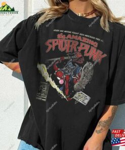 The Spiderman Amazing Spider Punk Shirt Sweatshirt Classic 2 The Spiderman Amazing Spider Punk Shirt Sweatshirt Classic 3