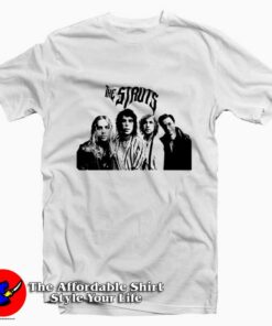 The Struts art English Rock Music Band Vintage T shirt On Sale 1