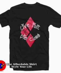 The Suicide Squad Live Fast Die Clown Unisex T-shirt On Sale 1 The Suicide Squad Live Fast Die Clown Unisex T shirt On Sale 2
