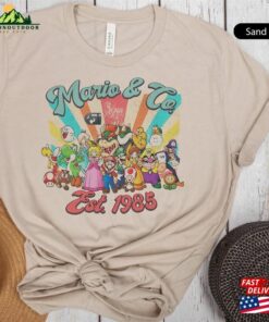 The Super Mario Bros Movie Hoodie Usa Trip Sweatshirt Cute Tee Classic