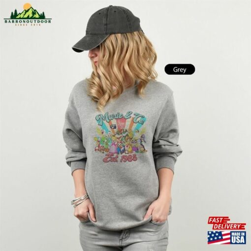 The Super Mario Bros Movie Hoodie Usa Trip Sweatshirt Cute Tee Classic