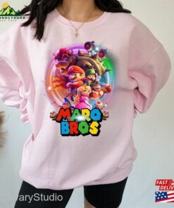 The Super Mario Bros Movie Shirt High Resolution 2023 T-Shirt Sweatshirt The Super Mario Bros Movie Shirt High Resolution 2023 T-Shirt Sweatshirt