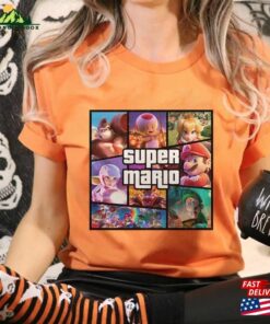 The Super Mario Bros Movie Shirt Main Street Usa Trip Hoodie T-Shirt The Super Mario Bros Movie Shirt Main Street Usa Trip Hoodie T-Shirt