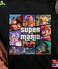 The Super Mario Bros Movie Shirt Main Street Usa Trip Hoodie T-Shirt