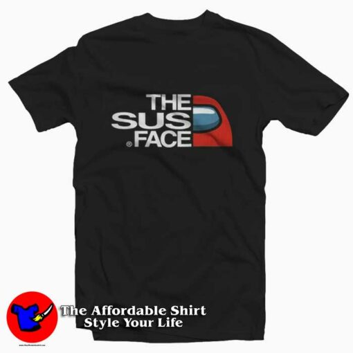 The Sus Face Impostor Among Us Christmas T-shirt On Sale