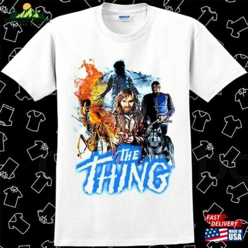 The Thing Cult 80S Movie T-Shirt Classic Unisex