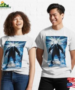 The Thing Movie Poster Classic T-Shirt Unisex The Thing Movie Poster Classic T-Shirt Unisex