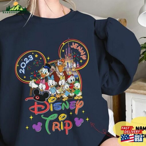 The Three Caballeros Trip Shirt Donald Duck Jose Carioca Panchito Pistoles Family Vacation Classic Sweatshirt