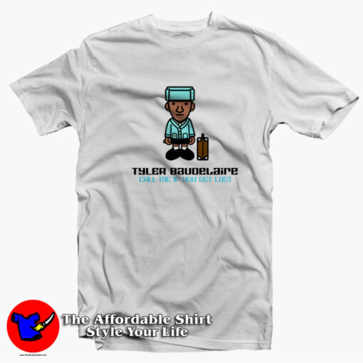 The Tyler Baudelaire Call Me If You Get Lost T-shirt On Sale