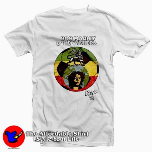 The Wailers Kaya Marley World Football T-Shirt On Sale