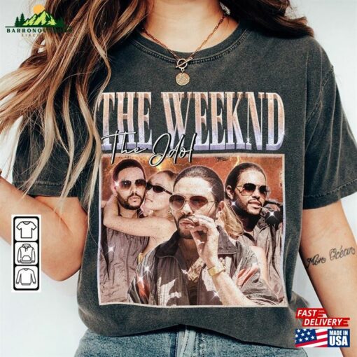 The Weeknd Movie Shirt Tedros Idol 90S Y2k Vintage Retro Bootleg Sweatshirt Classic Hoodie