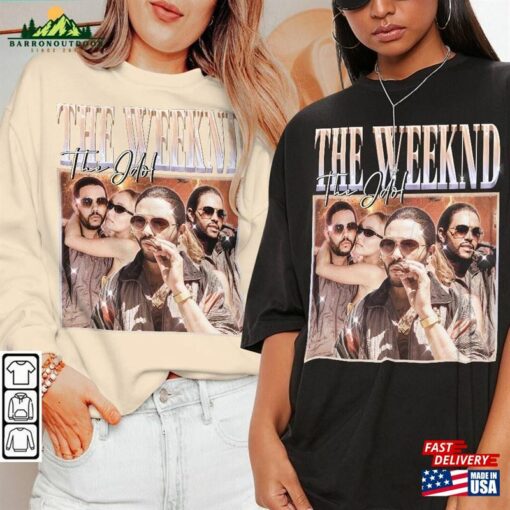 The Weeknd Movie Shirt Tedros Idol 90S Y2k Vintage Retro Bootleg Sweatshirt Classic Hoodie