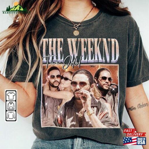 The Weeknd Movie Shirt Tedros Idol 90S Y2k Vintage Retro Bootleg Sweatshirt Hoodie T-Shirt