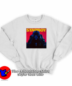 The Weeknd Starboy Album Cover Sweatshirt On Sale 1